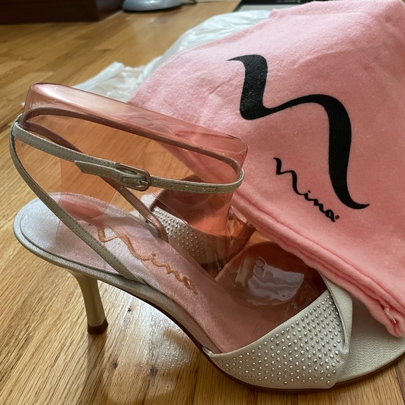 Nina silver kitten heels - Picture 5 of 5